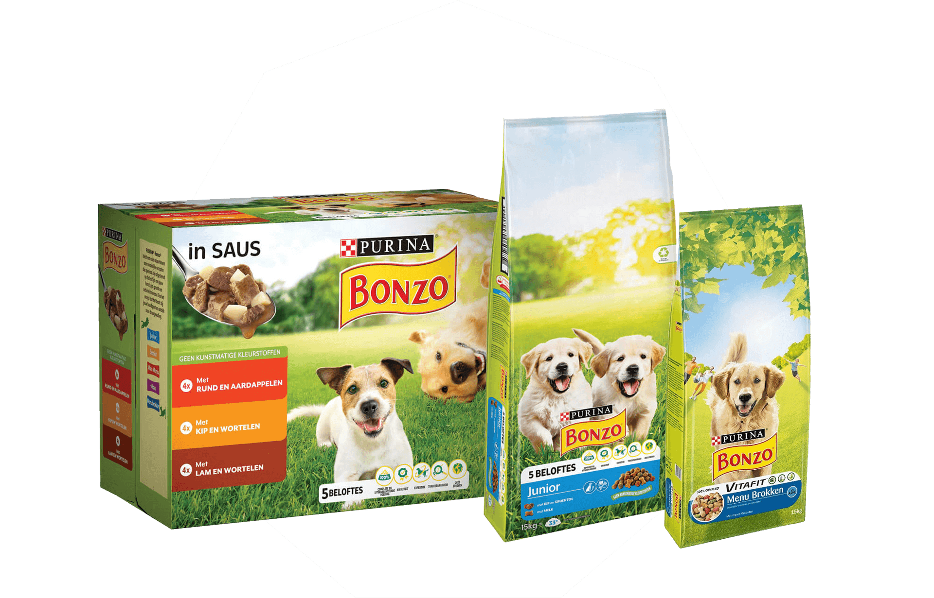 Bonzo hondenvoer aanbiedingen